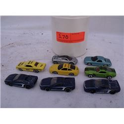 7 toy cars