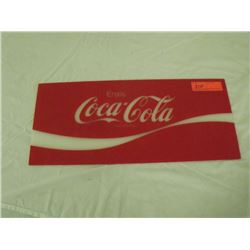 Plastic Coke Sign