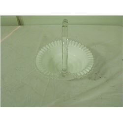 Fenton Milk Glass Basket