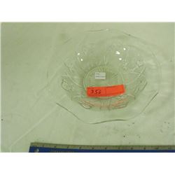 Iris and Herringbone bowl