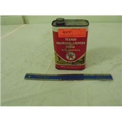 Texaco Charcoal Can