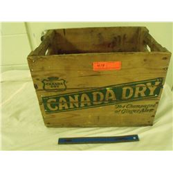 Canada Dry Crate