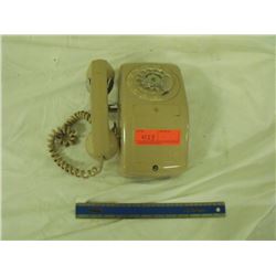 Almond Bakelite Rotary Phone