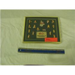 1989 Sask Games Pin Set