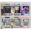 Image 1 : LOT OF 6 VARIOUS FUNKO POP FIGURES
