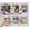 Image 1 : LOT OF 6 VARIOUS FUNKO POP FIGURES