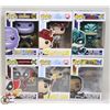 Image 1 : LOT OF 6 VARIOUS FUNKO POP FIGURES