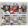 Image 1 : LOT OF 6 VARIOUS FUNKO POP FIGURES
