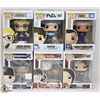 Image 1 : LOT OF 6 VARIOUS FUNKO POP FIGURES