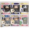 Image 1 : LOT OF 6 VARIOUS FUNKO POP FIGURES