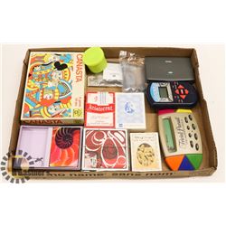 VINTAGE CANASTA GAME,NEW CARDS AND VINTAGE GAMES