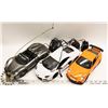 Image 1 : LOT OF 3 BRIGHT LAMBORGHINI RC REMOTE CONTROL