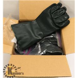 BOX OF COATED WORK GLOVES