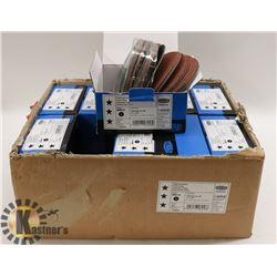 CASE OF FIBRE DISC 5" X 7/8"