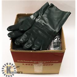 BOX OF COATED WORK GLOVES