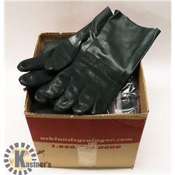 BOX OF COATED WORK GLOVES