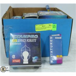 BOX OF STANDARD PRO 50 WATT INCANDESCENT LIGHT
