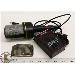 FLAT OF BUFFALO BELT BUCKLE, BUDWEISER SPEAKER &