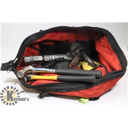 MILWAUKEE TOOL BAG WITH TOOLS