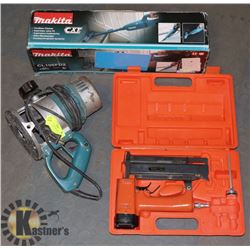 MAKITA 1/2 ROUTER AND 18 GAUGE BRAD NAILER
