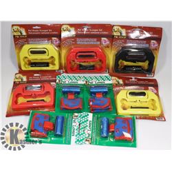 FLAT OF DOG WASTE COLLECTION SUPPLIES