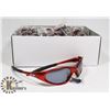 Image 1 : BOX OF OAKLEY STYLE RED DESIGNER SUNGLASSES