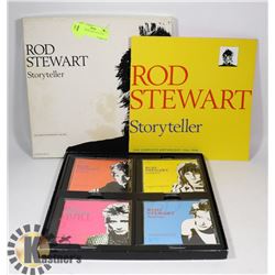ROD STEWART BOX SET OF CD'S, STORYTELLER, 4 CD'S