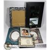 Image 1 : LOT OF PICTURE FRAMES & WEDDING BOOK