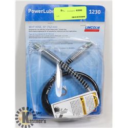 NEW LINCOLN WHIP HOSE (30") DESIGNED FOR USE WITH