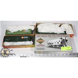 FLAT OF HO SCALE TRAINS