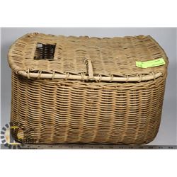 WICKER FISHING BASKET