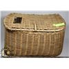 Image 1 : WICKER FISHING BASKET