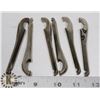 Image 1 : 6 ALBERTA BREWERIES BOTTLE OPENERS