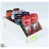 Image 1 : BOX OF 8 ASSORTED ENERGY DRINKS