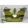 Image 1 : NEW GREEN PRINCESS FLORENCE SNAKE SKIN BAG