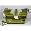 Image 1 : NEW GREEN PRINCESS FLORENCE SNAKE SKIN BAG