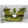 Image 1 : NEW GREEN PRINCESS FLORENCE SNAKE SKIN BAG
