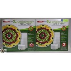 4 NEW NESCO AMERICAN HARVEST GARDEN MASTER ADD-A-