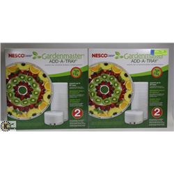 4 NEW NESCO AMERICAN HARVEST GARDEN MASTER ADD-A-