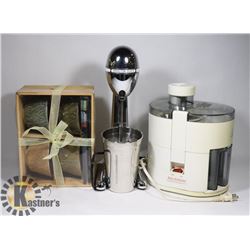 LARGE JUICER + OLD FASHIONED MILKSHAKE MAKER