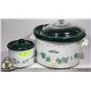 Image 1 : LARGE CROCKPOT & SMALL CROCKPOT SET