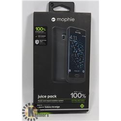 MORPHIE SAMSUNG GALAXY S6 EDGE  JUICE PACK BLACK