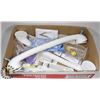 Image 1 : BOX OF MEDICAL SUPPLIES & THERAPY LIGHT