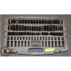 VARIETY OF STANLEY SOCKETS. TOOLS