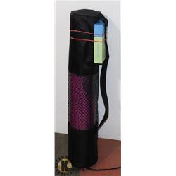 PURPLE YOGA MAT WITH PILATES DECK