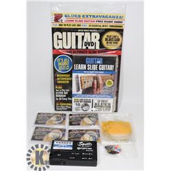 FLAT WITH MUSIC ITEMS GUITAR