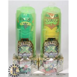 LOT OF 2 TREASURE X ALIENS