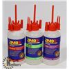 Image 1 : NEW SET OF 3 2P-10 ADHESIVE GLUE