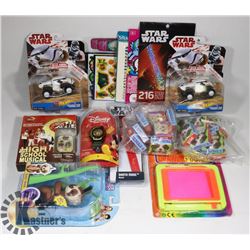 FLAT OF NEW  TOYS ASSORTMENT. KIDS