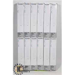 PACK OF 10 DOUBLE TWIN TUBE 26 WATTS 4 PIN BULBS